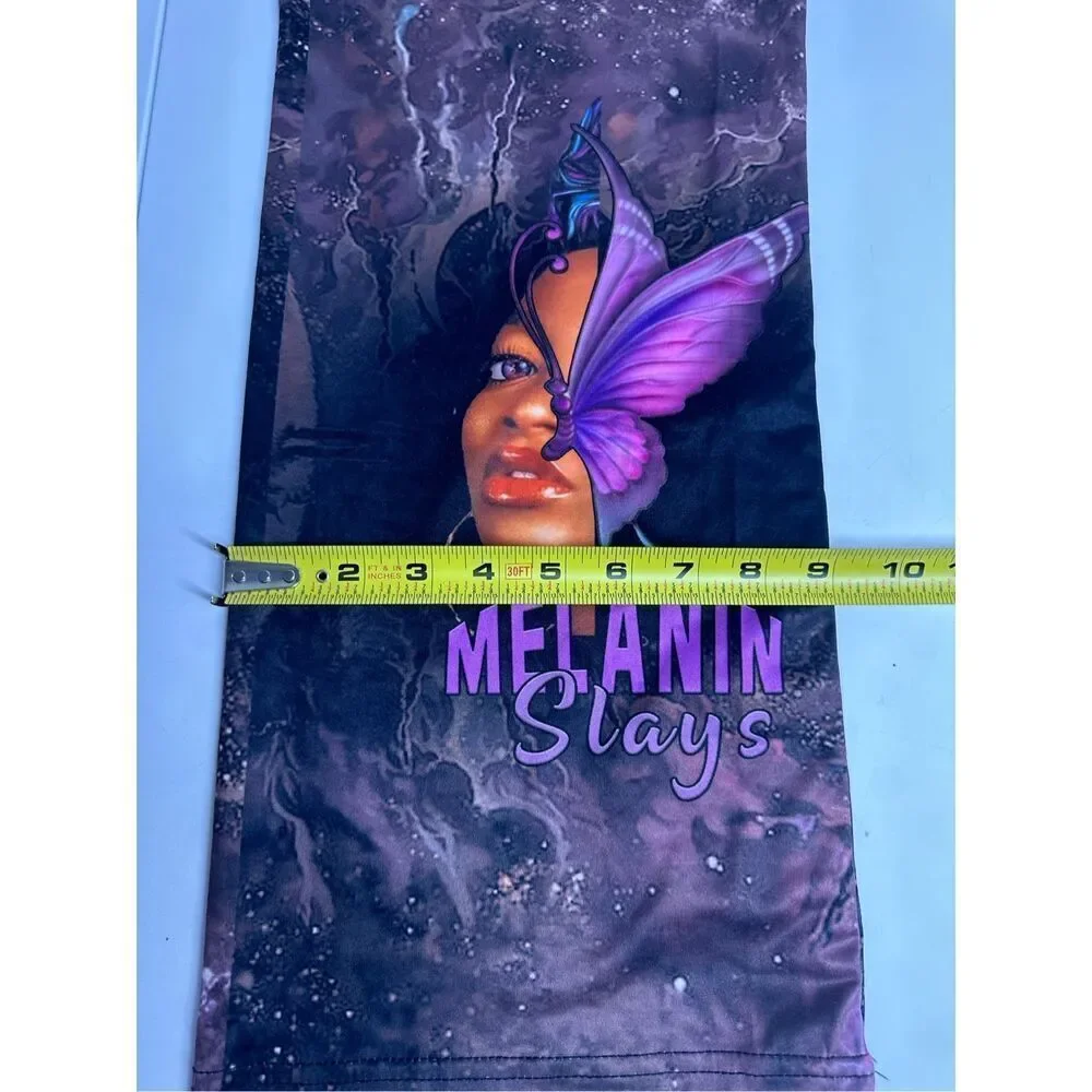 Melanin Slays Neck Gaiter Sun Dust Protection Neck Wraps One Size Adult